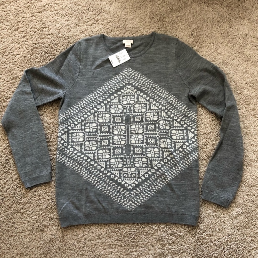 NWT j.crew factory 100% merino sweaters small